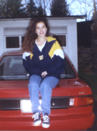 my mom when she was 16 (1992)